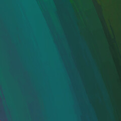 Obraz premium Dark teal and green abstract background with diagonal brush strokes. Deep color texture