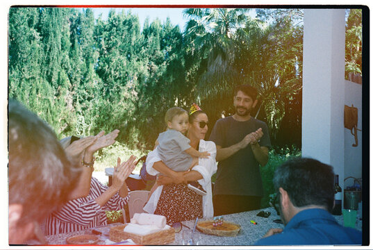 Birthday Celebration in the Garden
