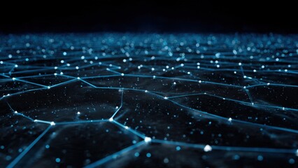 Obraz premium Abstract Technology Network Connection