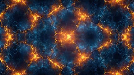 Fototapeta premium Cosmic Energy Field Abstract Background