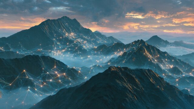 Networked Mountains
