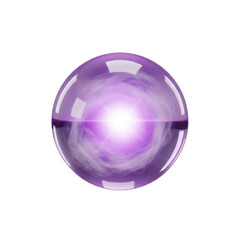 Orb with light swirl