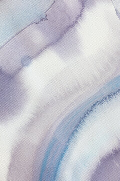 Purple and blue textures watercolor