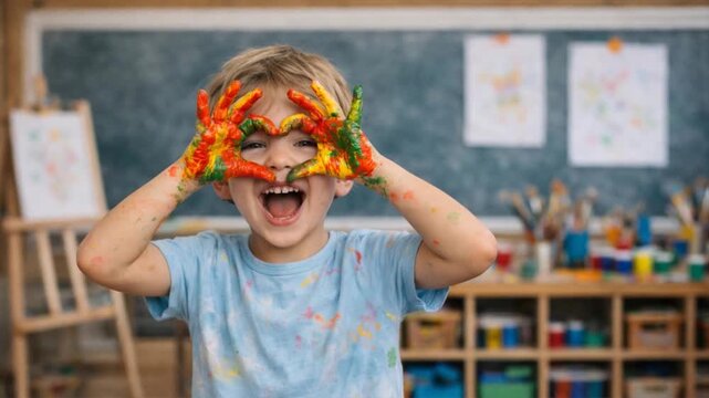 Childhood imagination and self expression