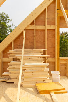 Construction Site wood background 