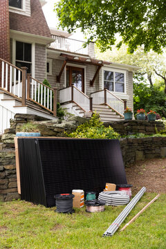 Solar Panels  single family home 