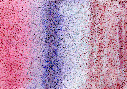 Bright pink and violet lines watercolor art 