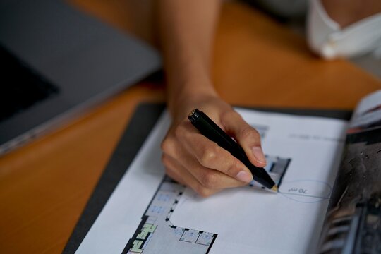 Planning a New Project With Detailed Sketches and Notes