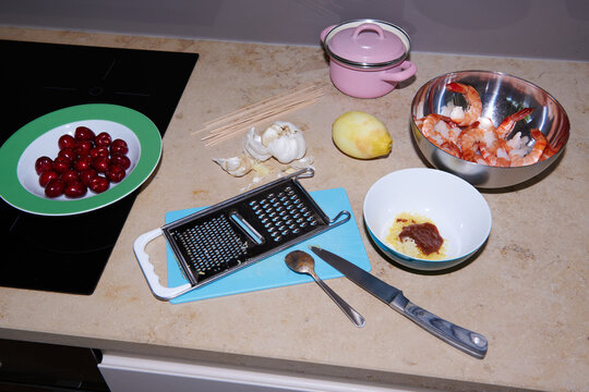 Kitchen Setup with Flash