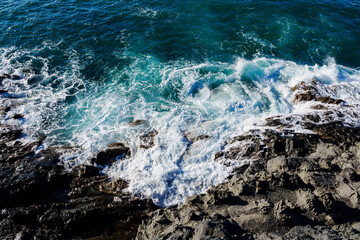 Fuerteventura, Islas Canarias, Crashing waves