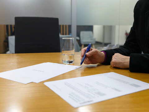 Significant Contract Negotiation in a Modern Office Setting