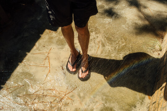 Beach Foot Shower