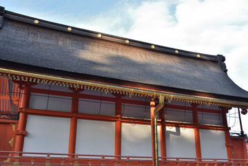 伏見稲荷大社　背面からのご本殿(京都市伏見区)