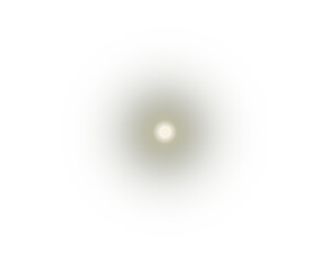 Minimalist White Starburst Light Effect with Sharp Cross Rays and Subtle Glow Sparkle