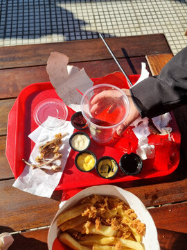 Fast food leftovers