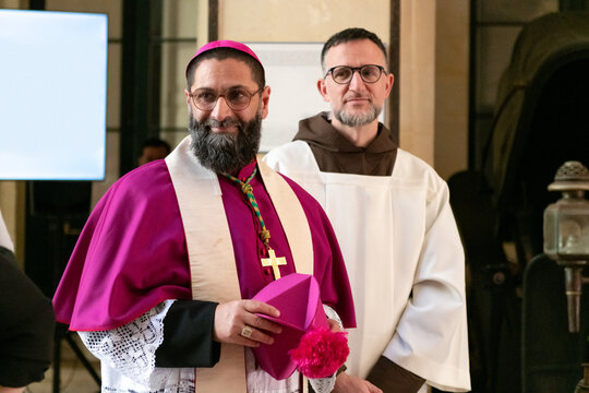 Clerics of Eucumenical Catholic Church of Christ Engage in Ceremony