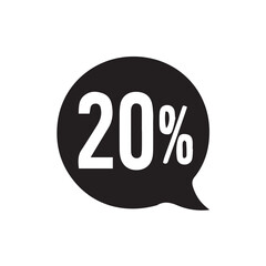 percent discount badge vector illustration