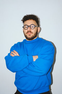 Confident Man with Arms Crossed