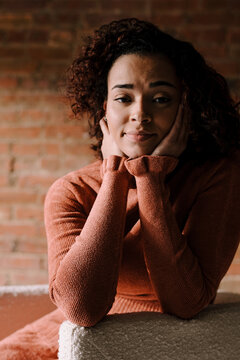 Portrait of Woman in Chair