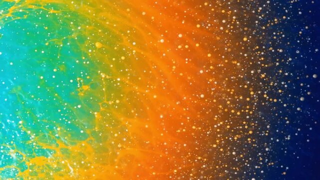 abstract colorful background with bubbles