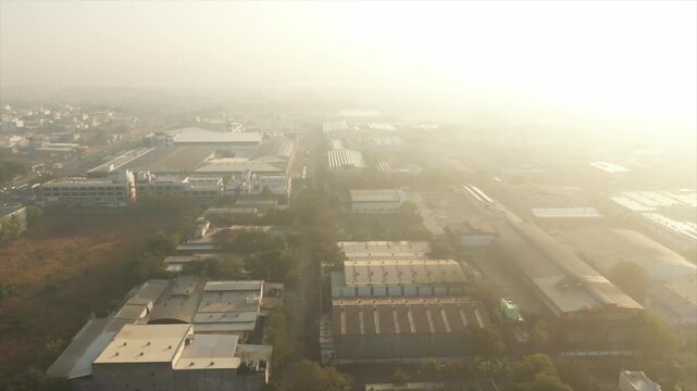 industrial cluster in Metoda Rajkot featuring specialized manufacturing sheds