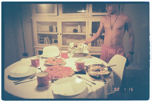 Breakfast Table Setting