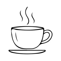Steaming Hot Beverage Cup Icon