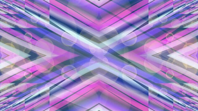 Vibrant abstract linear pattern with glowing pink, purple, and blue hues, forming a dynamic symmetrical composition for contemporary digital backdrops and energetic visuals