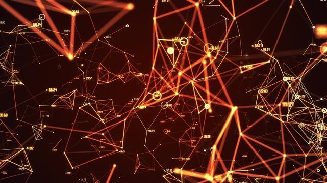 Dynamic Data Connections Visualizing Complex Intelligent Digital Network