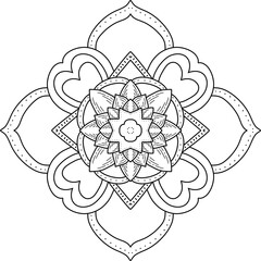 abstract floral pattern