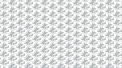 monochrome geometric tile seamless pattern background vector design