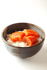 明太子とご飯
