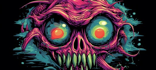 Kraken Goblin Vector Illustrationshirt Design