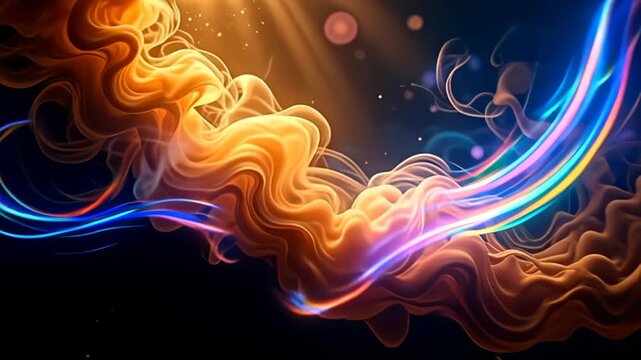 Amidst fantasm and illumination, ampere hummer march shot twisting with smooth gold wisp materializes, it smooth slue unfold comparable petals, spell shaft of shimmering tints curl playfully