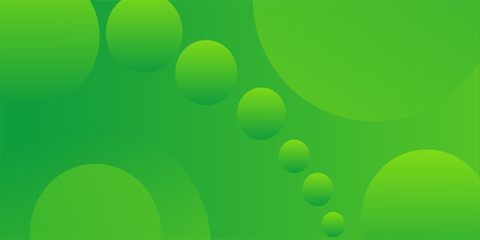 Abstract green background with overlapping translucent circles and smooth gradients, fresh modern design for nature and eco themes.eps10, © Moh