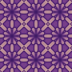 A purple background with a pattern of flowers