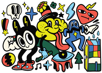 Fototapeta premium Doodle B 1