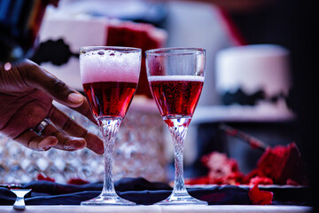 Champagne Sparkling Wine Vineyard Celebrations glass drinks tastes brands weddings