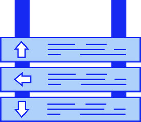 Fototapeta premium Airport Service Icon Element Set