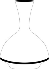 Minimalist Floral Vase Element Set