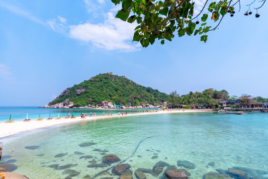 The most beautiful viewpoints of Koh Nangyuan, koh tao Thailand.