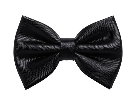 Classic black silk texture pre-tied formal neckwear accessory featuring elegant satin stripes perfect for any sophisticated gentleman's tuxedo or suit ensemble&nbsp;&nbsp;