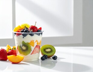 fruit salad with berries