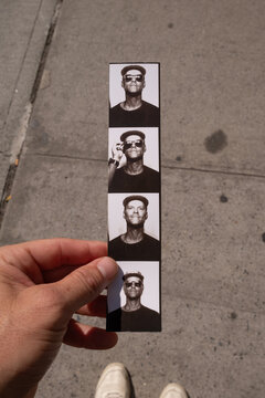 Retro Photo Booth Film Strip