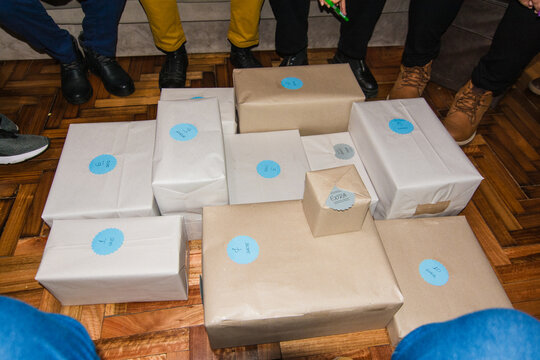 Boxes with secret presents