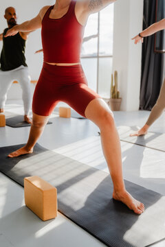 Yoga participants