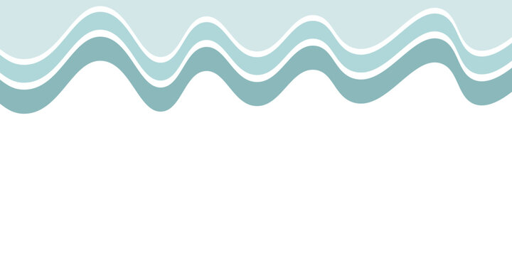 Groovy retro abstract sunset in a sea backgrounds. doodle shapes in trendy naive hippie 60s 70s style. Square wavy vector illustration in yellow colors.