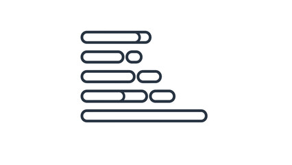 Obraz premium Loading progress bar animation