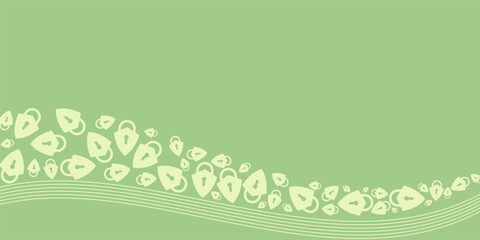 Green technology background with empty space for text, design with a padlock pattern. Template for banners, greeting cards, flyers, social media, presentations, and the web. © Akhmad