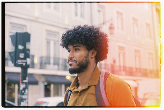 Street Portrait Lisbon film